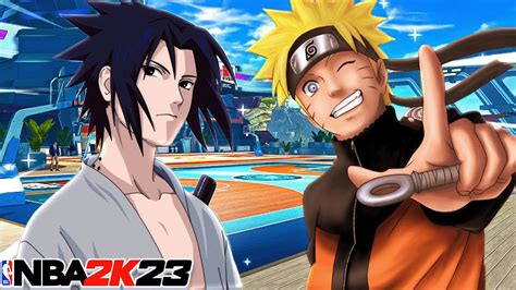 The Power Of Naruto And Sasuke On Nba K Youtube