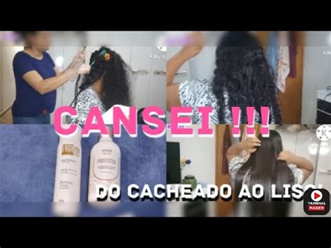 Cansei Do Cabelo Cacheado Testando A Progressiva Fashion Gold Passo A