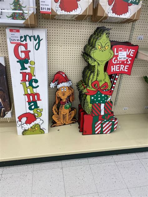 Grinch Welcome Sign Grinch Christmas Tree Grinch Decorations Grinch