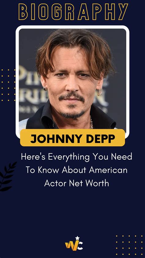 what is actor johnny depp's net worth