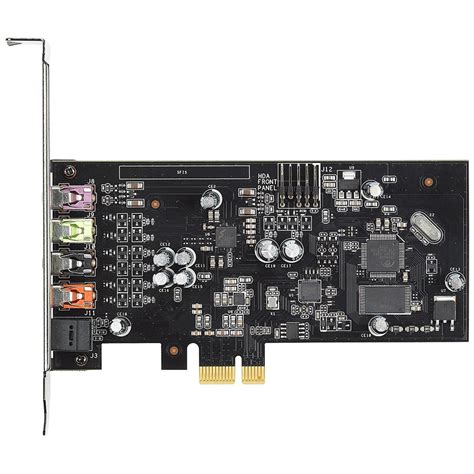 Placa De Som Interna Asus Xonar Se Pcie Canais Preto Ya T