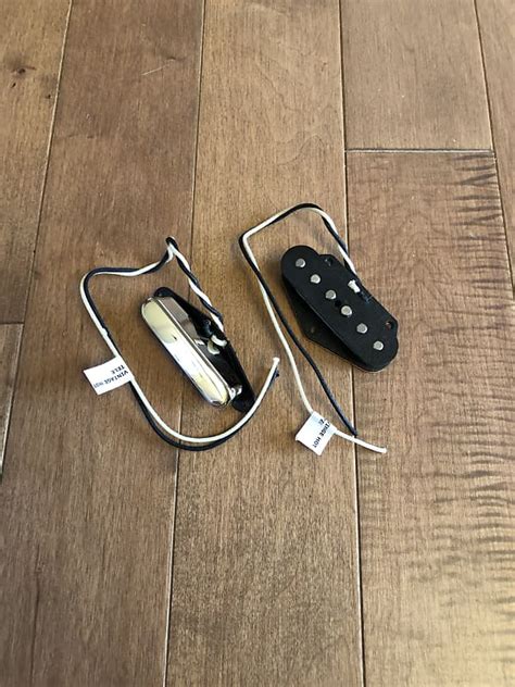 Lindy Fralin Vintage Hot Telecaster Pickup Set 2022 Nickel Reverb