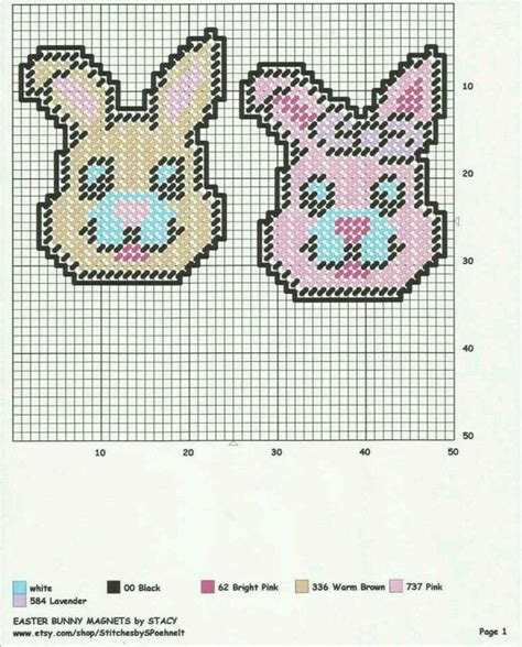 Easter Bunny Plastic Canvas Patterns Pattern Rjuuc Edu Np