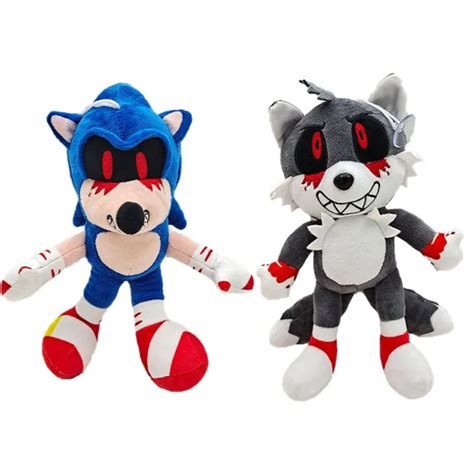 Sonic The Hedgehog Plush Tails Knuckles Shadow Stuffed Sega