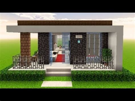 Tutorial Easy Membuat Rumah Minimalis Simple Di Minecraft Minecraft