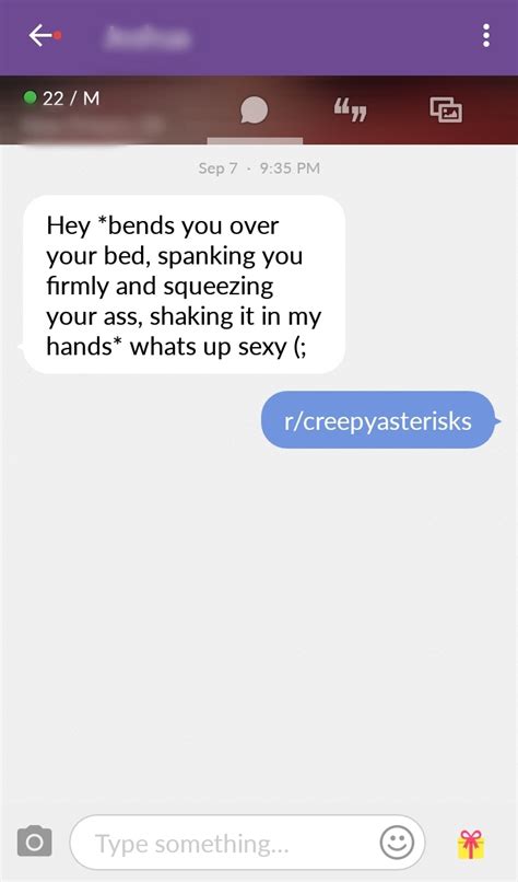 He Clearly Didn T See The Lesbian Part Of My Profile That Was In Different Places Or He Has