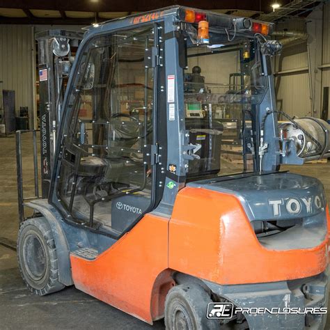 Toyota Forklift Doors – ProEnclosures