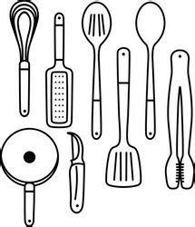 Cooking Utensils Silhouette Vector Images (over 29,000)