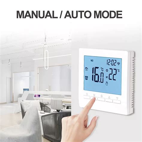 Tuya Smart Wifi Thermostat Lcd Digital Weekly Programmable Temperature Controller