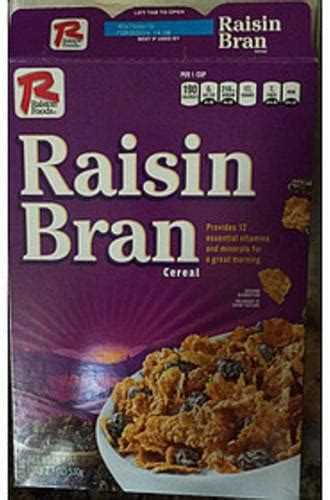 Ralston Foods Raisin Bran Cereal - 59 g, Nutrition Information | Innit