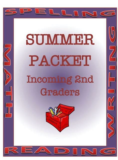 Second Grade Summer Packet