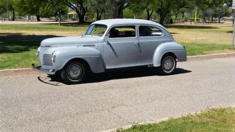 Plymouth P Roadking Hot Rod Sleeper With Engine Speed