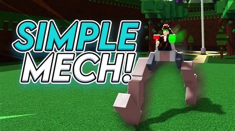 Simple Mech Tutorial In Roblox Build A Boat For Treasure Youtube