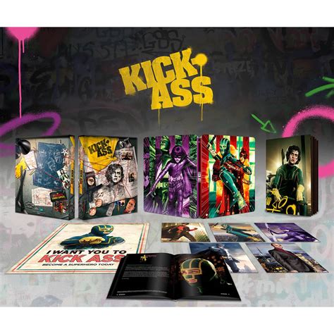 Kick Ass K D Blu Ray SteelBook Collector S Edition Zavvi Exclusive UK Page Hi