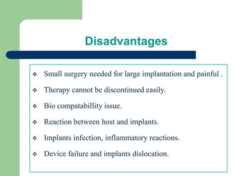 Implantable Drug Delivery System PPT