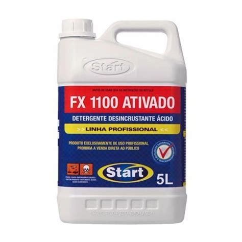 Detergente Ativado L Start Fx Autom Papel Pl Stico Cia