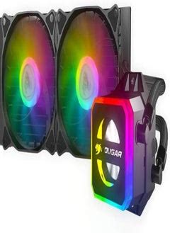 تسوق Cougar وHelor CPU Liquid Cooling with Addressable RGB, Core Box v2 ...
