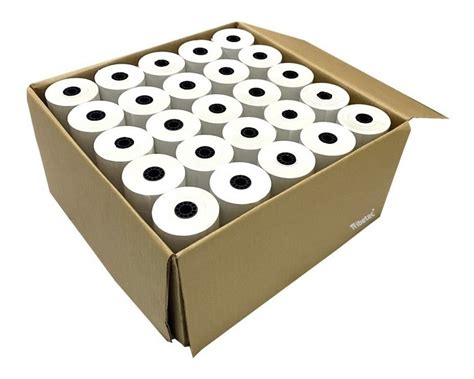 Caja Papel Rollo Termico 80x70 Mm 50 Pzas Alto Rendimiento Etifast