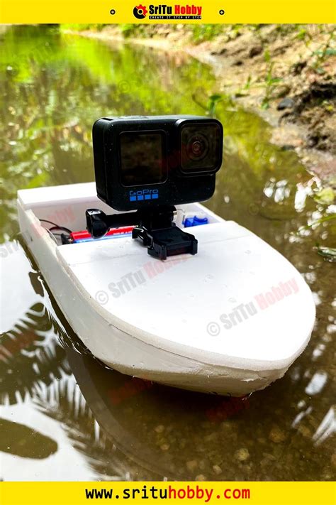 Diy RC Boat With 180 Motor : r/gopro