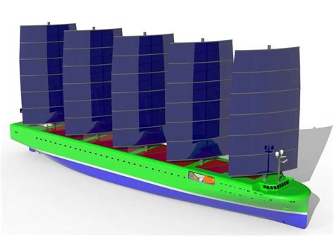 Wind Powered Containership Concept Launched