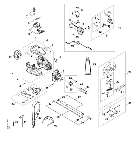 Stihl Kma R Spare Parts Lawn Turfcare Machinery Parts