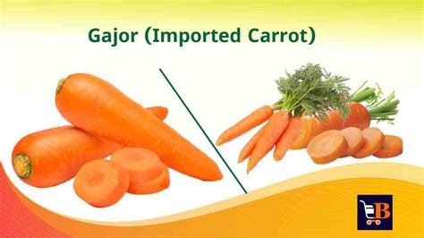 Gajor Imported Carrot ± 30 Gm Bangladesh Biponee