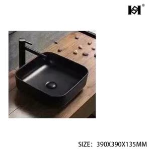 Sanitary Ware Bathroom Art Basin Chaozhou Factory Black Basin And