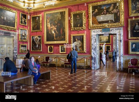 Florence. Italy. Palatine Gallery (Galleria Palatina), Pitti Palace ...