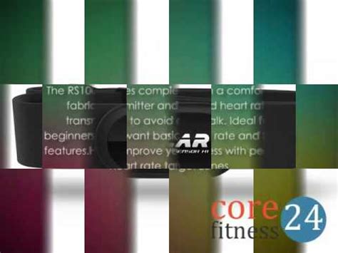 Polar RS100 Heart Rate Monitor and Stopwatch - YouTube