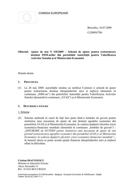 PDF Schemă de ajutor pentru restructurare destinat IMM urilor din