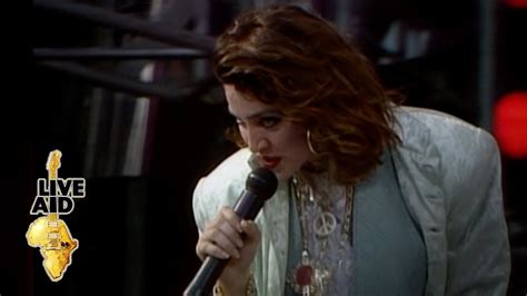 Madonna Into The Groove Live Aid 1985 Youtube Music