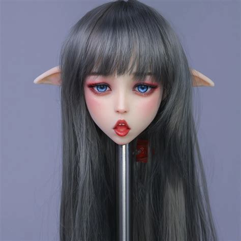 Sex Toys 1pc Sex Doll Head Male Masturbator Channel Sex Doll Head With Realistic Facial