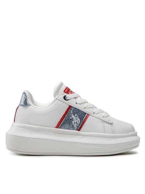 U S Polo Assn Sneakers Helis004A HELIS004K BY2 Weiß Modivo de