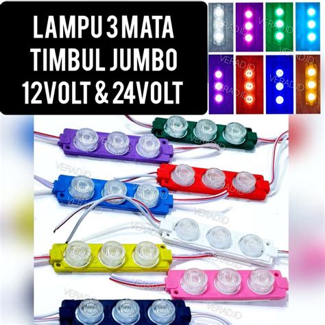 Lampu Led Mata Besar Kolong Bak Truk V V Volt Volt Lazada