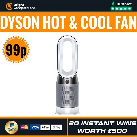 Dyson Hot Cool Fan Bright Competitions