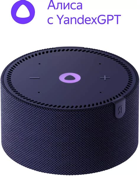 Умная колонка Yandex Станция Мини без часов, 10Вт, синий (yndx-00021b ...