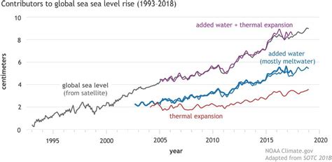 What Drives Sea Level Rise Report Warns Of One Foot Rise Within Three