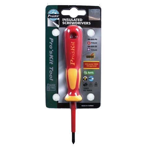 Proskit Sd P Vde V Insulated Screwdriver X Halving