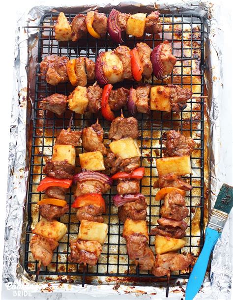 Asian Pork Kebabs The Cooking Bride