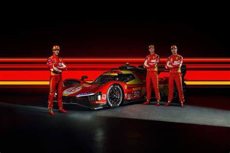 Ferrari Unveils Revised Hypercar Livery For 2024 WEC Campaign