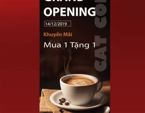 15 Mẫu In Standee coffee Quảng Cáo Coffee Chuyên nghiệp Độc đáo