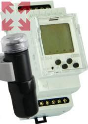 SOU-2/230 Фотореле на DIN-рейку с выносным датчиком. 1 - 5000Lx. С ...