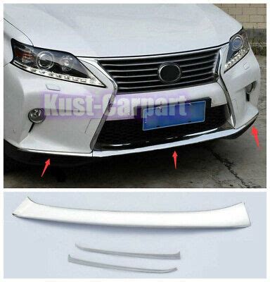 Pcs Front Down Bumper Molding Trim For Lexus Rx Rx F Sport