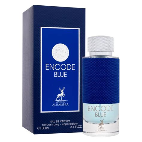 Maison Alhambra Encode Blue Eau de Parfum férfiaknak 100 ml sérült