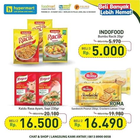 Promo Hypermart Beli Banyak Lebih Hemat Periode 22 25 Maret 2024 Ada