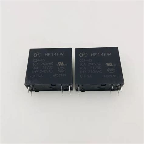 1PC NEW HF14FW 024 HS Hongfa Power Relay 24VDC 16A 250VAC 6 Pins EUR 10