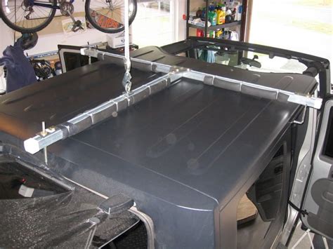 Jeep Wrangler Hard Top Storage