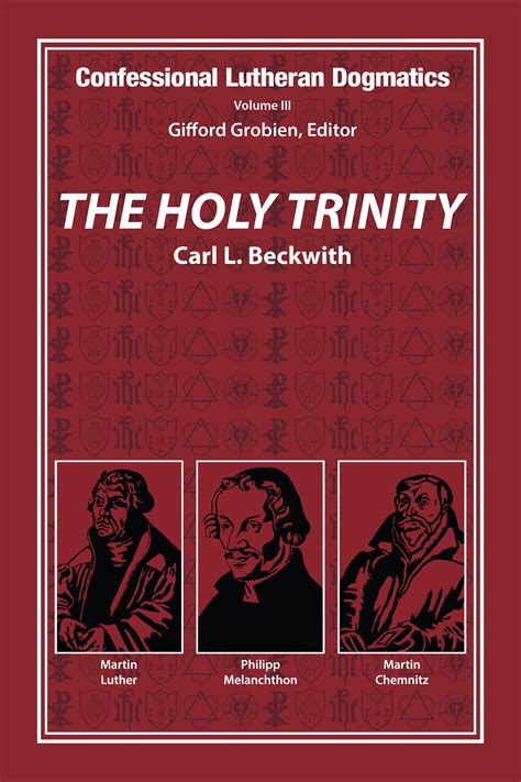 Book Review The Holy Trinity — Logia