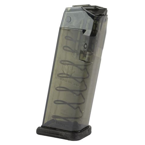 ETS Glock 19 Carbon Smoke 9mm 15rd Magazine Elite Tactical Systems