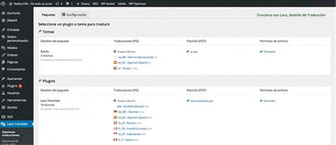 Cómo traducir temas y plugins en WordPress